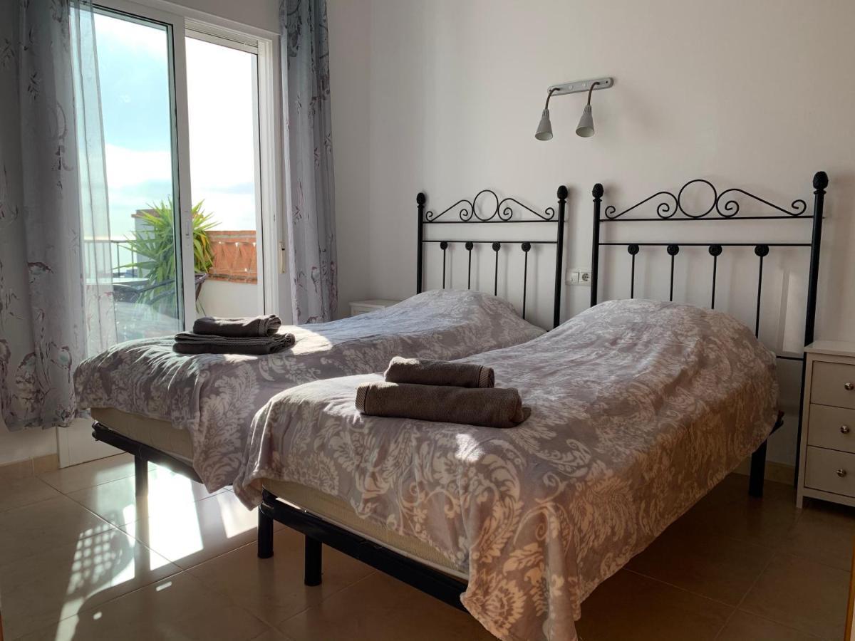 Playa Burriana, Tva Terasser, Havsutsikt, Pool Appartement