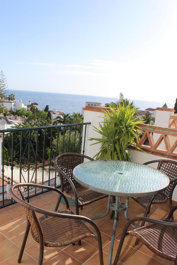 Playa Burriana, Tva Terasser, Havsutsikt, Pool Appartement Nerja